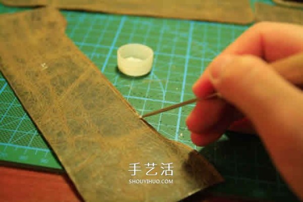 Simple long wallet making tutorial and detailed illustrations of homemade long wallet