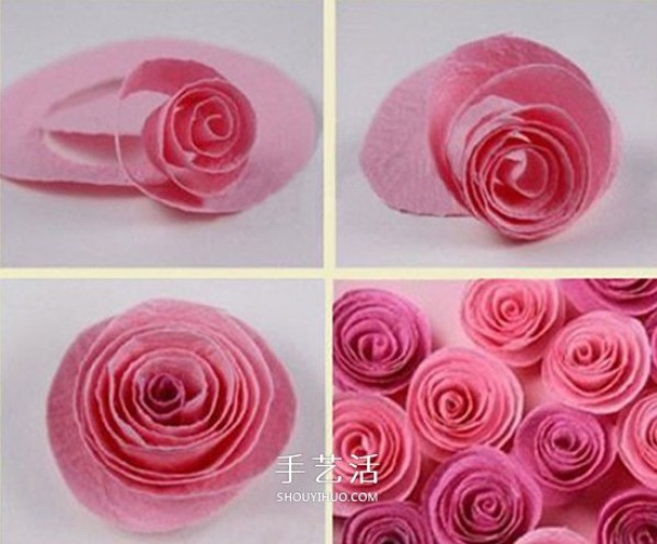 Crepe paper flower hand-making tutorial. Making paper flowers turns out to be so easy! 