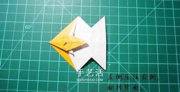 How to make a realistic goat origami with hand-made origami 3D goat illustration