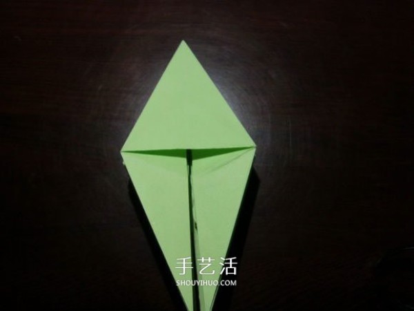 Handmade Crane Dance Origami Illustrated Tutorial: The folding process of three-dimensional paper cranes