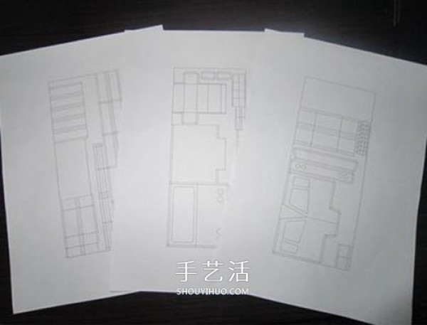 Illustration of how to make an oil tank truck model by hand using cans