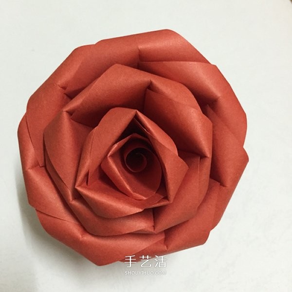 How to make beautiful colorful roses with simple handmade origami rainbow roses