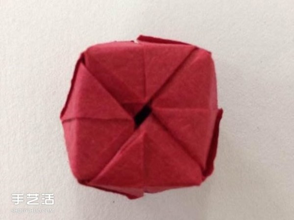 Super detailed illustration of how to fold Kawasaki rose, including flowers and receptacles