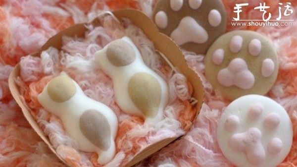 Cute 3D Cat Marshmallow