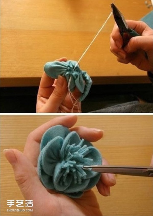 How to make homemade flower headband with pictures and pictures of handmade flower headband