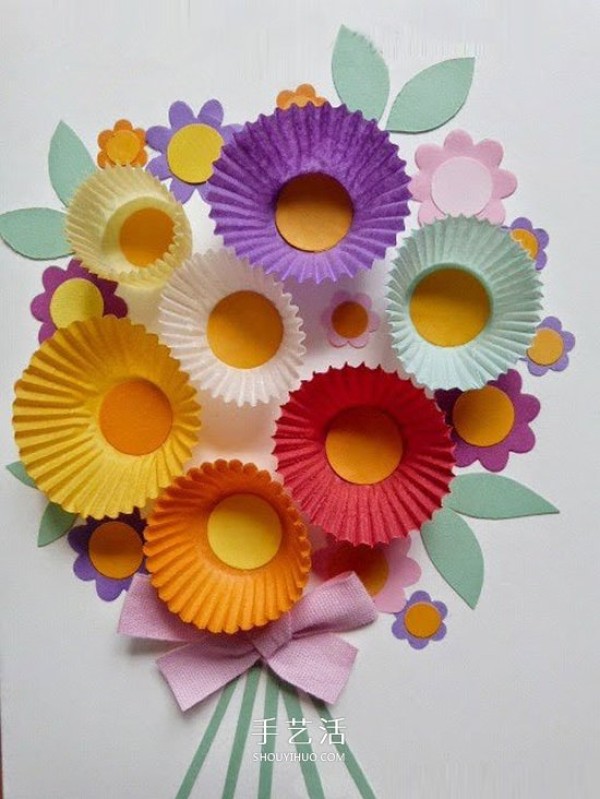 A simple and beautiful way to make Teachers Day greeting cards using cake paper