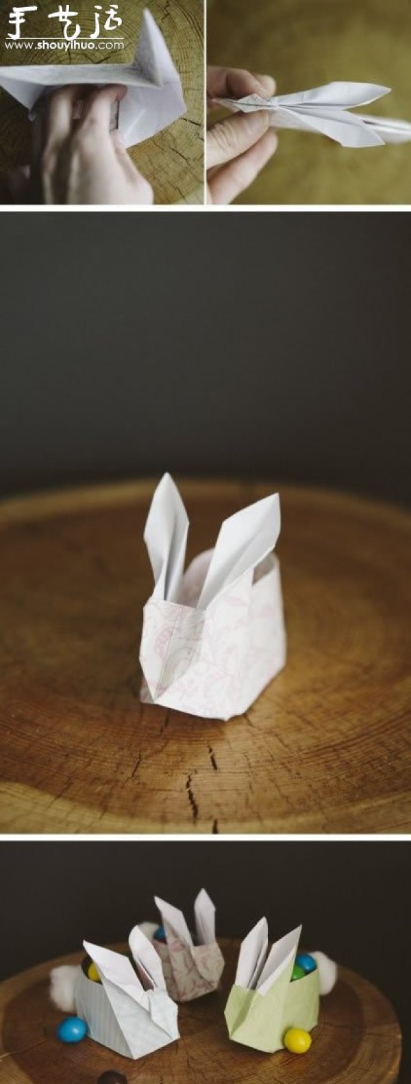 How to make an exquisite and cute origami rabbit