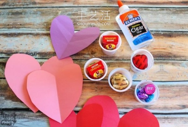 Childrens Valentines Day! Super cute little animal candy gift DIY