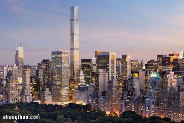 New Yorks tallest luxury apartment building: 432 Park Avenue