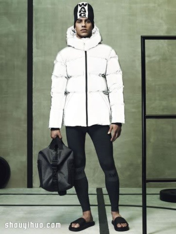 Alexander Wang and H&M minimalist street sports items