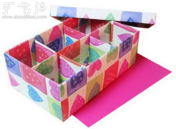 How to make beautiful storage boxes from waste shoe boxes