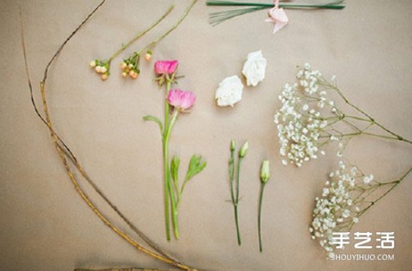 How to make bridal garland and headdress, DIY bridal flower garland tutorial