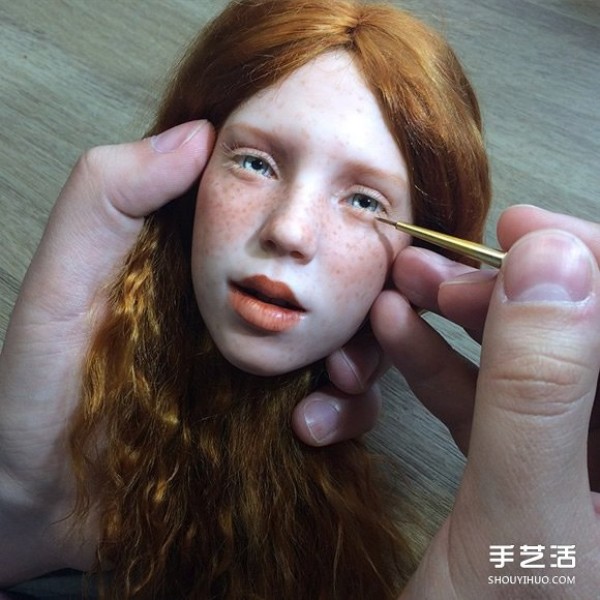 A horrifyingly realistic handmade doll that portrays your inner fear of dolls