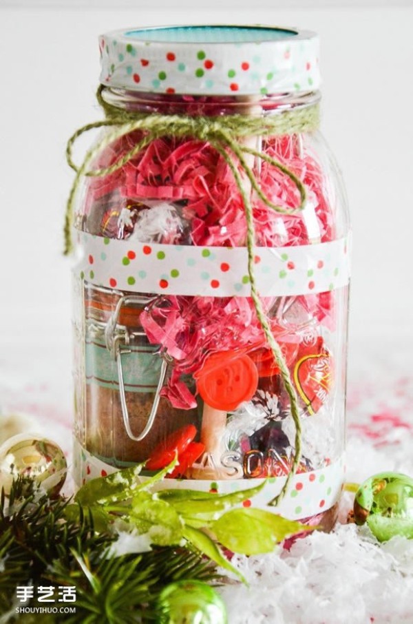 Mason Jar environmentally friendly gift DIY, a gift-giving method worthy of your reference