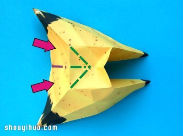 How to fold an origami banana. How to fold an origami banana.Step-by-step illustrated tutorial