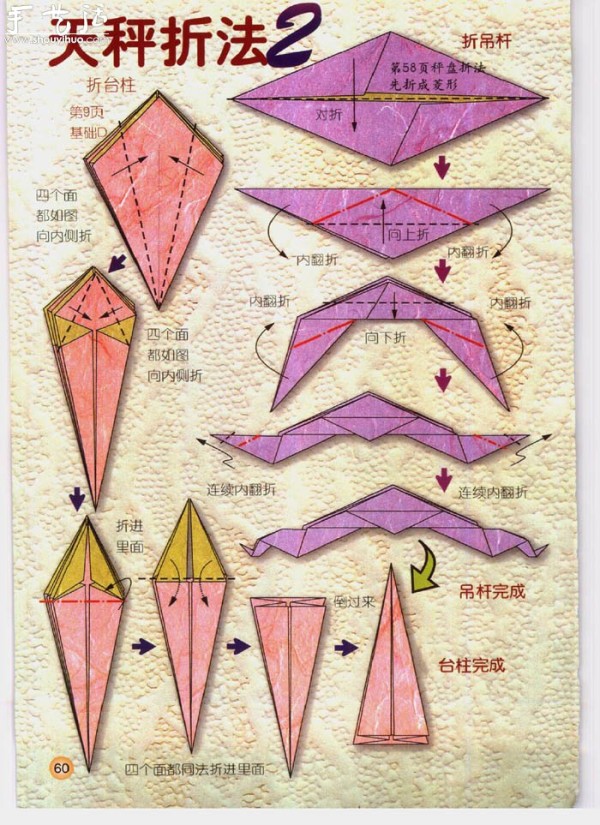 How to Origami the Three Constellations Libra