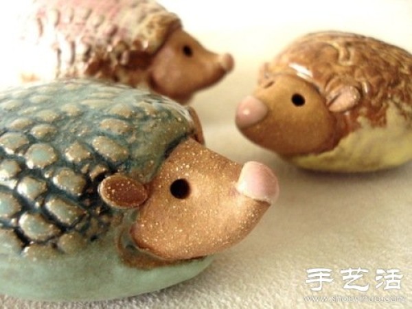 Cute healing clay animals