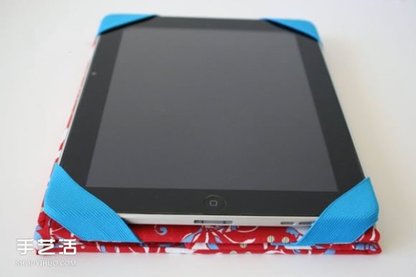 Homemade iPad tablet protective cover, handmade DIY Apple tablet case