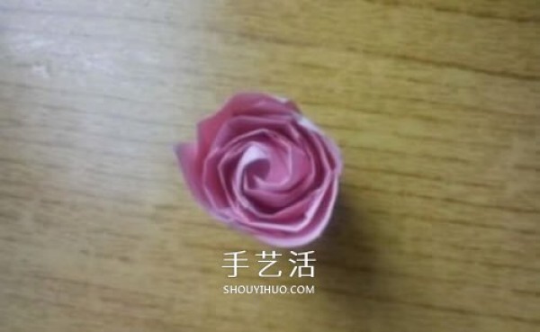 AP Rose Origami Method Illustrated How to Fold Beautiful Flower-shaped Roses