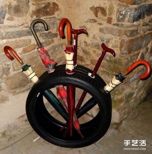 Waste tire recycling DIY tire waste recycling handmade