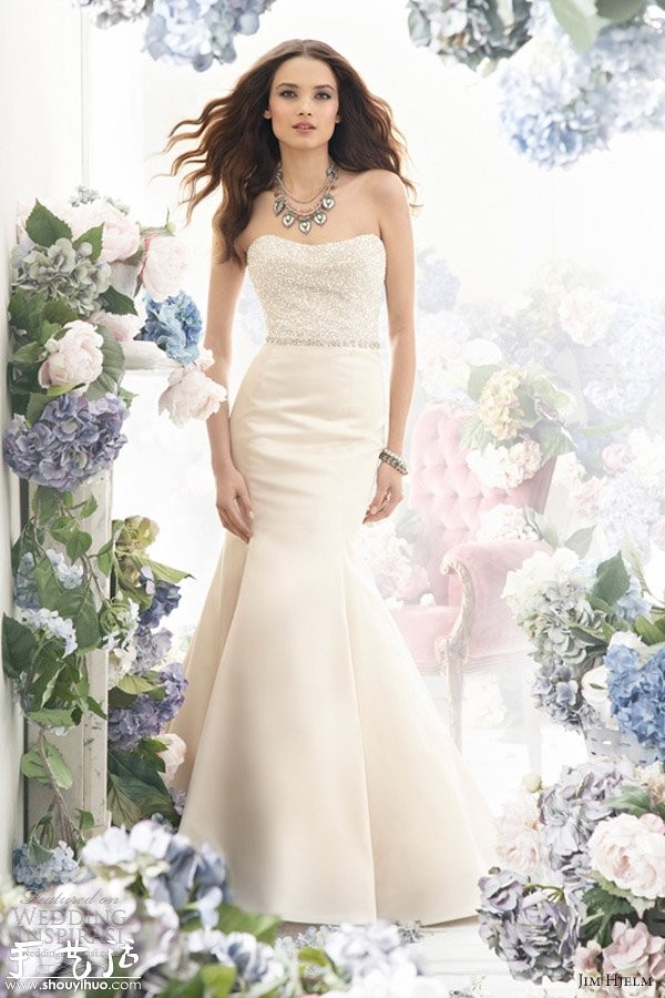 Wedding dress brand Jim Hjelm Fall 2012 wedding dress appreciation