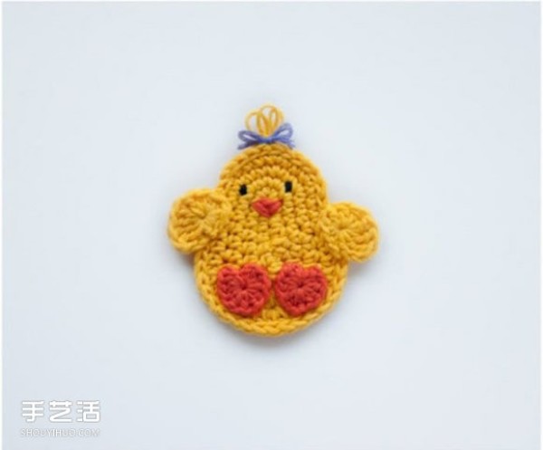 Pictures of crocheted mini objects, appreciation of handmade crochet objects