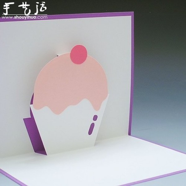 Appreciation of exquisite three-dimensional greeting card works