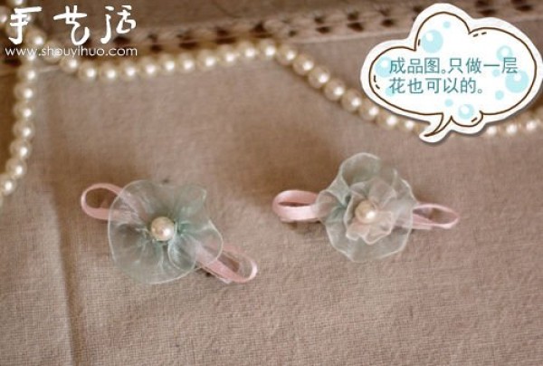 DIY method of homemade lace hairpins and lace hairpins