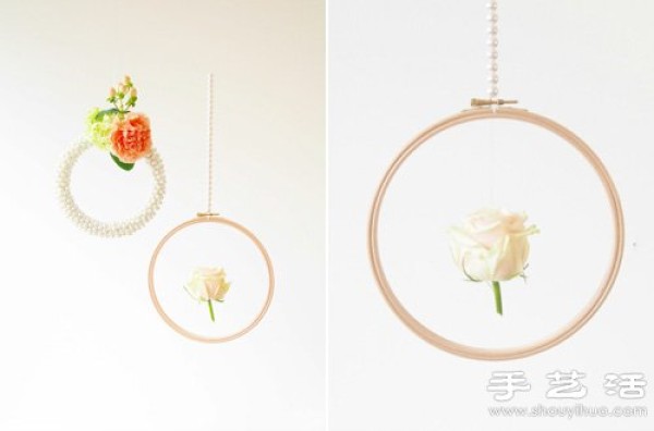 Use the embroidery studio to make exquisite decorative garlands by hand