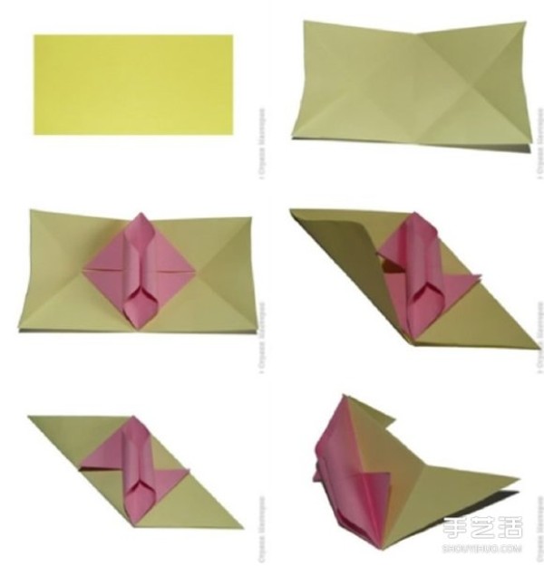 How to fold handmade paper bouquets with illustrations and tutorials on how to make origami bouquets