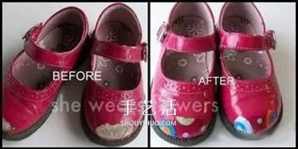 Mom exclaimed its impossible! A complete list of renovations of old baby shoes