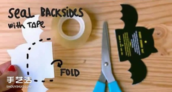 Handmade Halloween Tea Bags How to Make Halloween Tea Bags from Cardboard