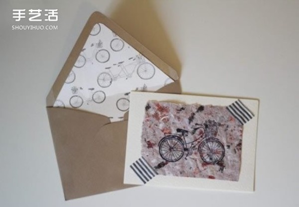 Simple and beautiful card design and making creative card DIY method tutorial