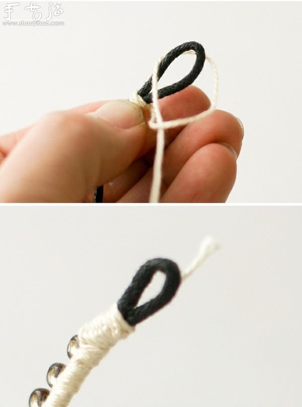 Knitting tutorial for simple and fresh bracelets