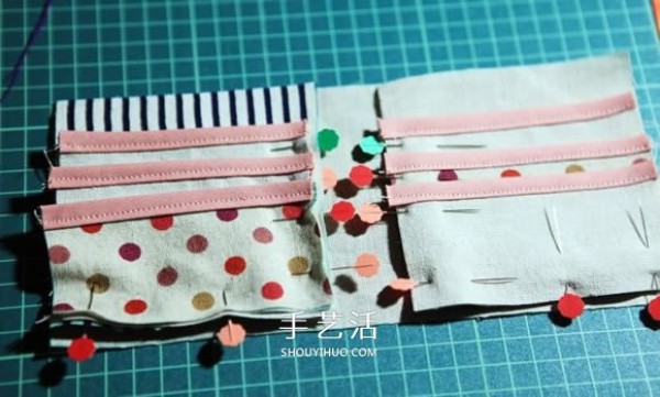 How to make a small zipper wallet DIY wallet with card holder function tutorial