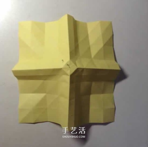 The original folding method of Weiwei Rose, detailed origami rose process steps