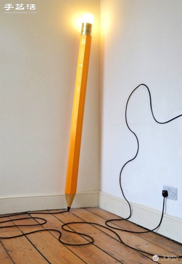 Handmade creative pencil-shaped lamps——HB LAMP