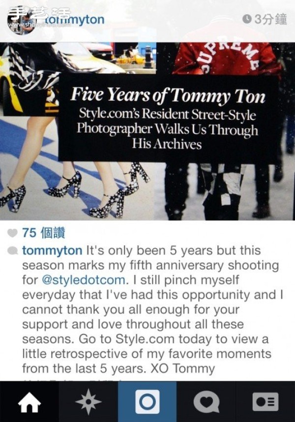 Tommy Tons 5th Anniversary of Fashion Street Photography Careers Wonderful Review