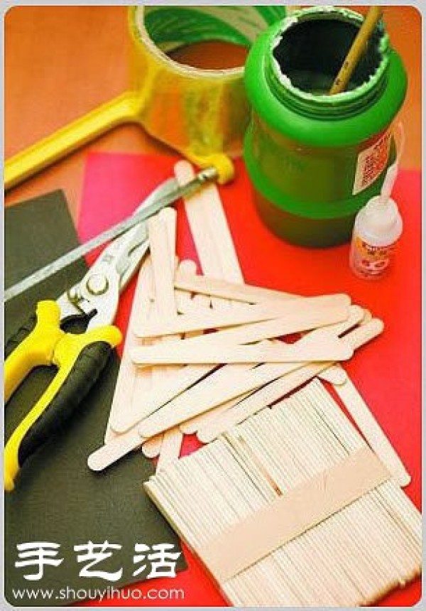 How to turn popsicle sticks into treasures to make handmade flower baskets