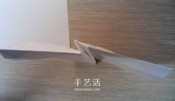 Illustration of how to fold the eight-petal Kawasaki rose, origami eight-petal Kawasaki rose