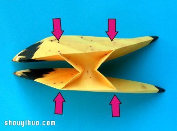 How to Origami Banana Origami Banana Illustrated Step-by-Step Tutorial