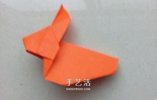 Origami Rabbit Illustration How to Fold a Rabbit Step by Step