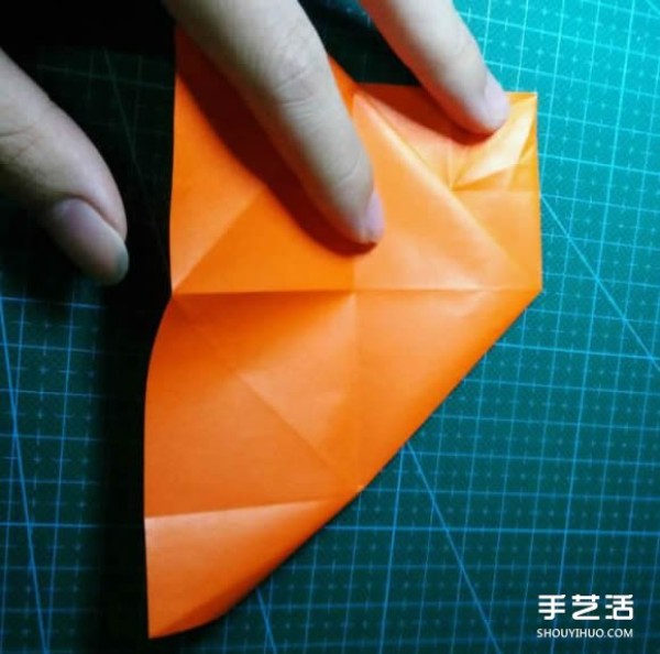 How to make an origami kingfisher with detailed instructions on how to fold a kingfisher