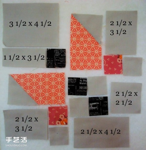 Handmade patchwork butterfly pattern tutorial, how to make a butterfly from patchwork