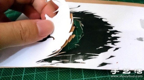 "Guild Wars 2" theme wood stickers hand-making tutorial