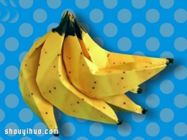 How to Origami Banana Origami Banana Illustrated Step-by-Step Tutorial