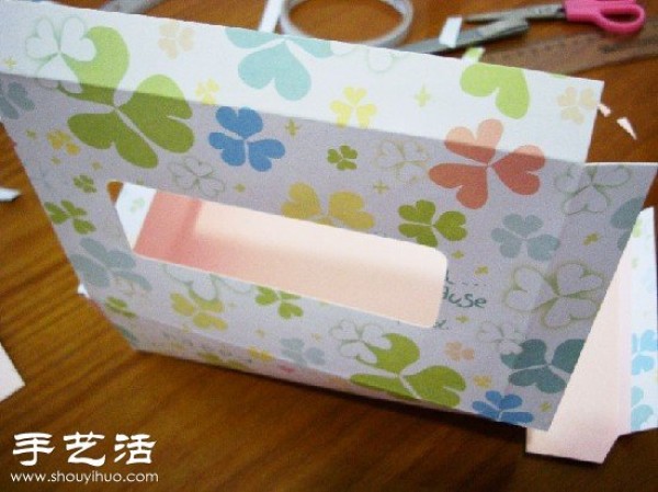 Tissue box making tutorial DIY handmade tissue box