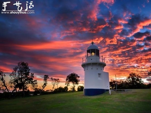 The beautiful lighthouse captured by photographers