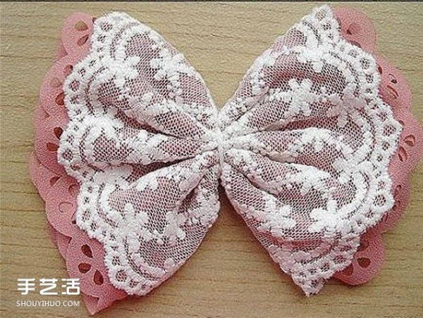 Two types of bow hair accessories, DIY fabric bow hair accessories and hairpin production