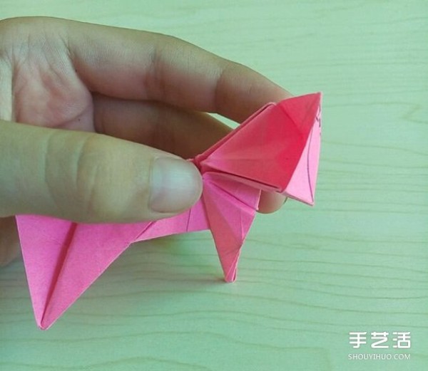 Hideo Komatsus Horse Origami Illustration, a Super Detailed Three-dimensional Horse Origami Tutorial